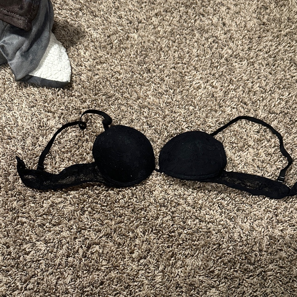 Elegant Black Lace Bra